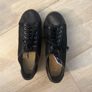 NWT: Women’s Black Mesh Sneakers Size 7.5 Free Shipping